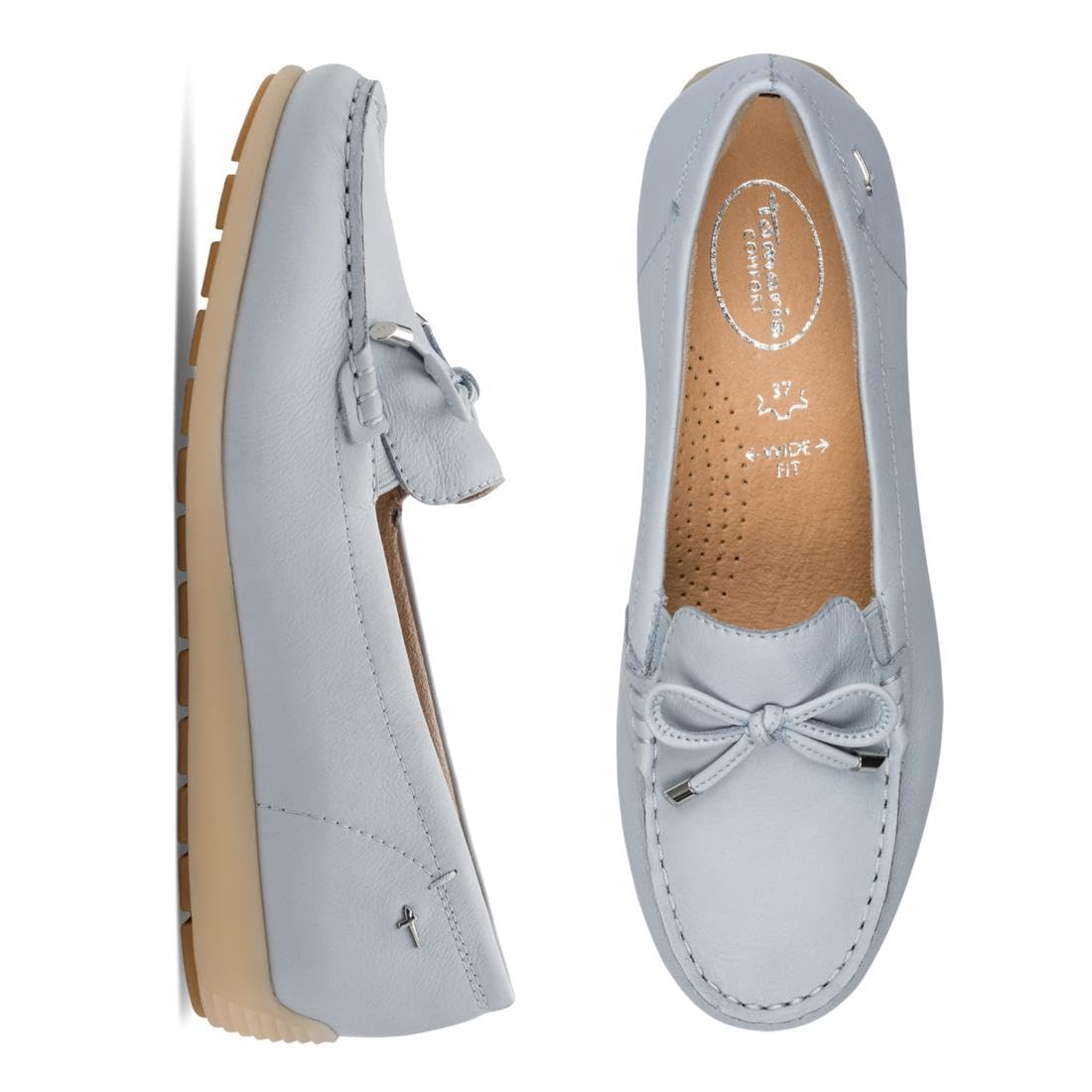 Tamaris Kobiety Tamaris Comfort Damen Moccassin 8-84600-44Mokasyny
