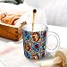 Imagen de RFSHOP Taza de café de vidrio de cuento de hadas de la Bella y la Bestia