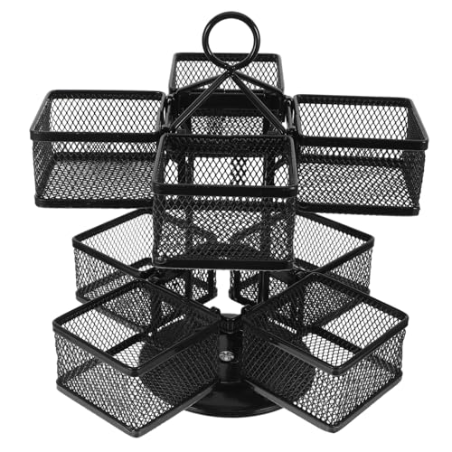 ULTECHNOVO Elegant Tea Bag Organiser - Rotating Storage Box for a Stylish Kitchen