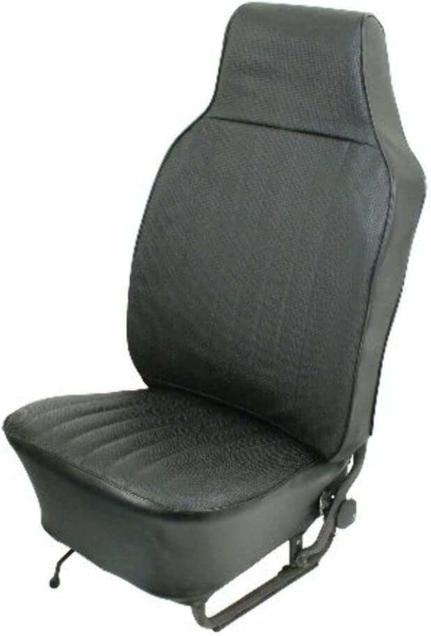 Empi 00-4640-0 VW Bug Vinyl Seat Cover, Complete Set, Slip-on Style, Black, Type 1 Sedan 1973 Only