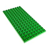  hellgrüne Grundplatte hell grün 16 x 8 Noppen Platte Lego Duplo D17