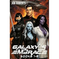 Galaxy's Embrace Audiolibro Por Jon Roberts arte de portada