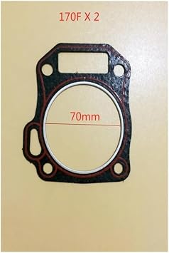 1pcs 2pcs Cylinder Head Gaskets Fit for GX160 GX200 168F 170F 5.5HP 6.5HP 7HP Engine(170F - 2 x Gaskets)