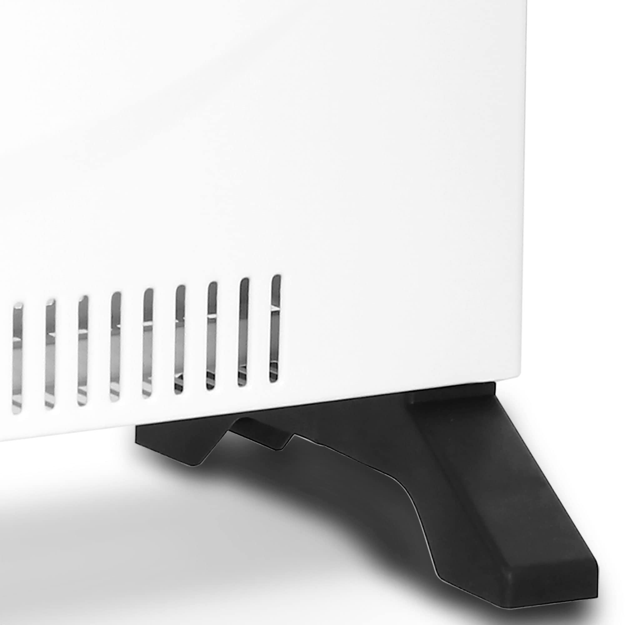briebe Radiador Convector Eléctrico Aire Caliente, Regulador de Temperatura, Termostato Para Bajo Consumo, Silencioso, Portátil, Asas de Transporte, 3 Niveles Potencia 750W, 1250W, 2000W (Blanco)