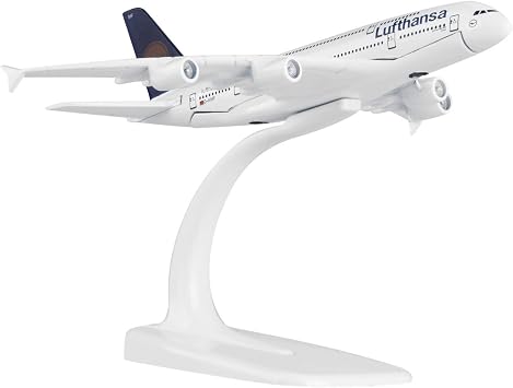 Aircraft Model for A380 German Lufthansa Die-cast Aviation Airplane Model Sky Jumbo Airbus
