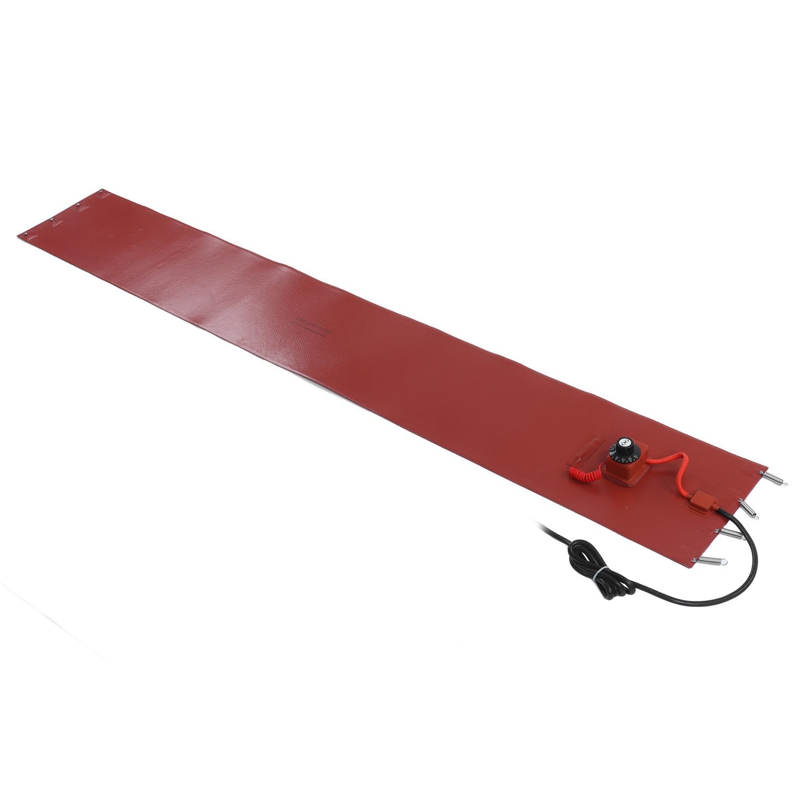 Coussin Chauffant en Silicone, Chauffe-Seau à Tambour, Ceinture Chauffante pour Tambour à 200L Coussin Chauffant en Silicone avec Ressort élastique et Thermostat, (Prise UE