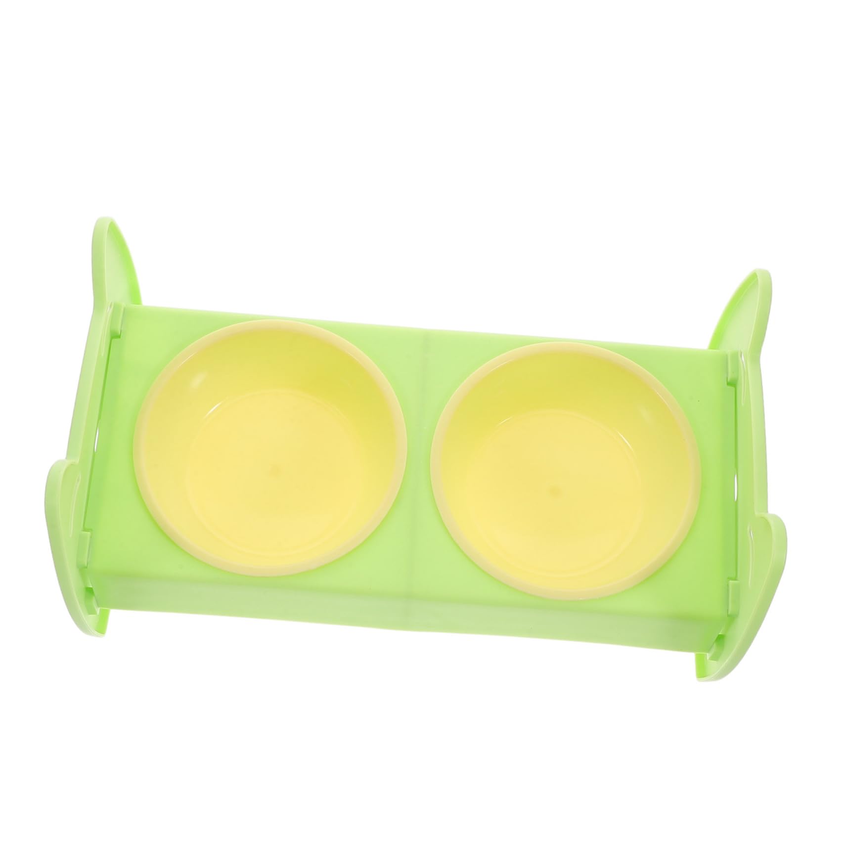 Milisten Cat and Dog Stainless Steel Bowls Large Capacity Slow Feeder Pet Feeding Rack Non-Slip Base for Small Dogs Outdoor Cats