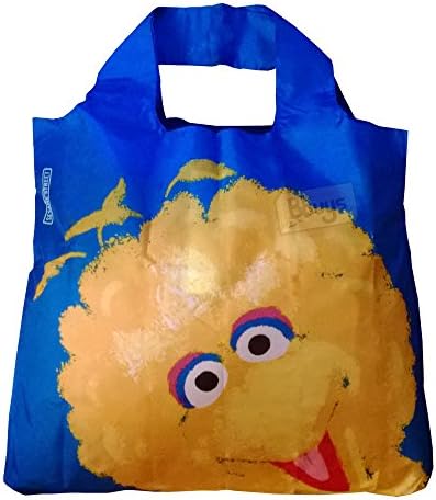 Envirosax Sesame Street Set of 5 Reusable Eco Roll Up Shopping Bags
