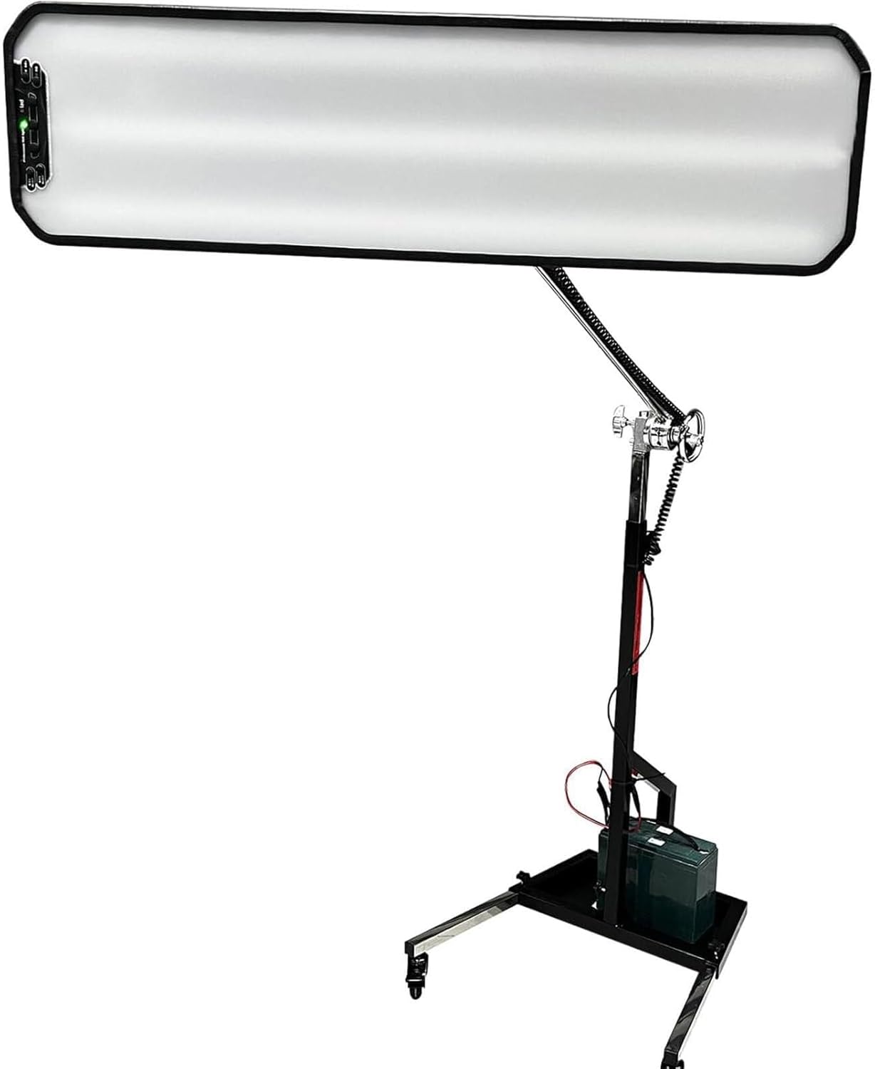 PDR Light LED Lamp Reflector Board Dent Repair Tools LED Light Reflection Board with Adjustable Holder for Checking Car Body Dent Repair, Battery Not Included