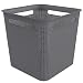 Produktbild Rotho Brisen Aufbewahrungsbox 18l, Kunststoff (PP) BPA-frei, anthrazit, 18l (29,1 x 29,1 x 28,1 cm)