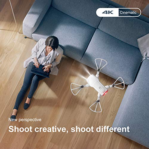 Mini Drone Original xuelili V9 com Câmera 4K HD, Quadcopter Dobrável com Câmera FPV WiFi para Adulto