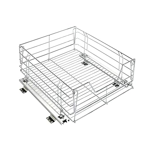 Wenko 5911500 - Cesto extraíble para armarios de Cocina (tamaño Grande)