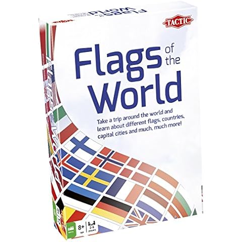 Tactic Games UK 02177 Tactic Flags of The World, Mixed Cover