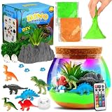 Withosent Veilleuse Dinosaure Jouet avec Télécommande, DIY Activites Manuelles pour Enfants, Dinausore Jouet Enfant pour Garçons Fille Cadeau D'anniversaire âgés de 3 4 5 6 7 8 Ans
