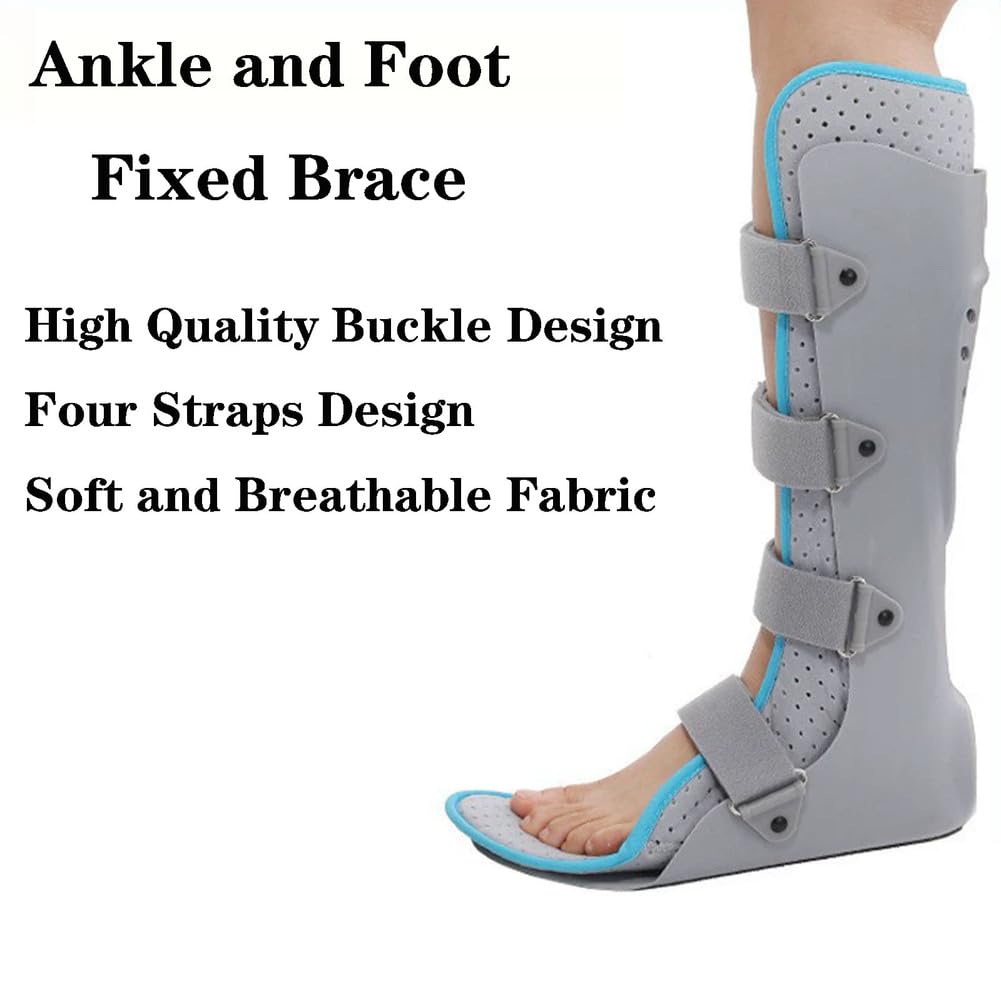 Ortesis de pie, Pie caído otopédico for el Tratamiento de la Fascitis Plantar y tendinitis Aquiles(B Right,Large)