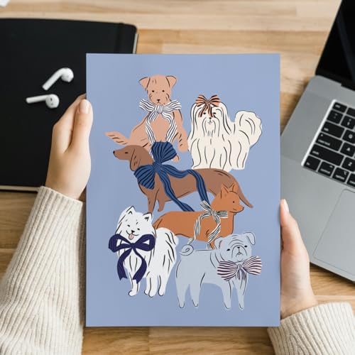 Bloc-notes à couverture rigide Lady Jayne idée cadeau papeterie chien - 7