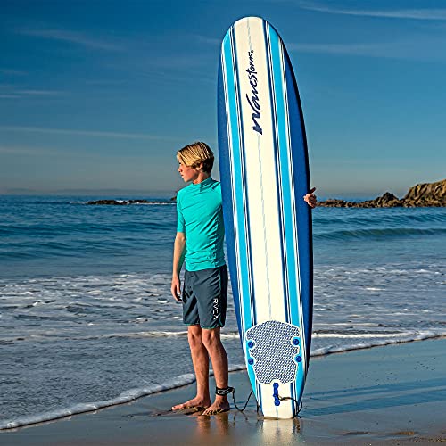 Wavestorm AZ21-WSSF800-PIN-1PK 8Ft Classic Longboard Surfboard thumb #2