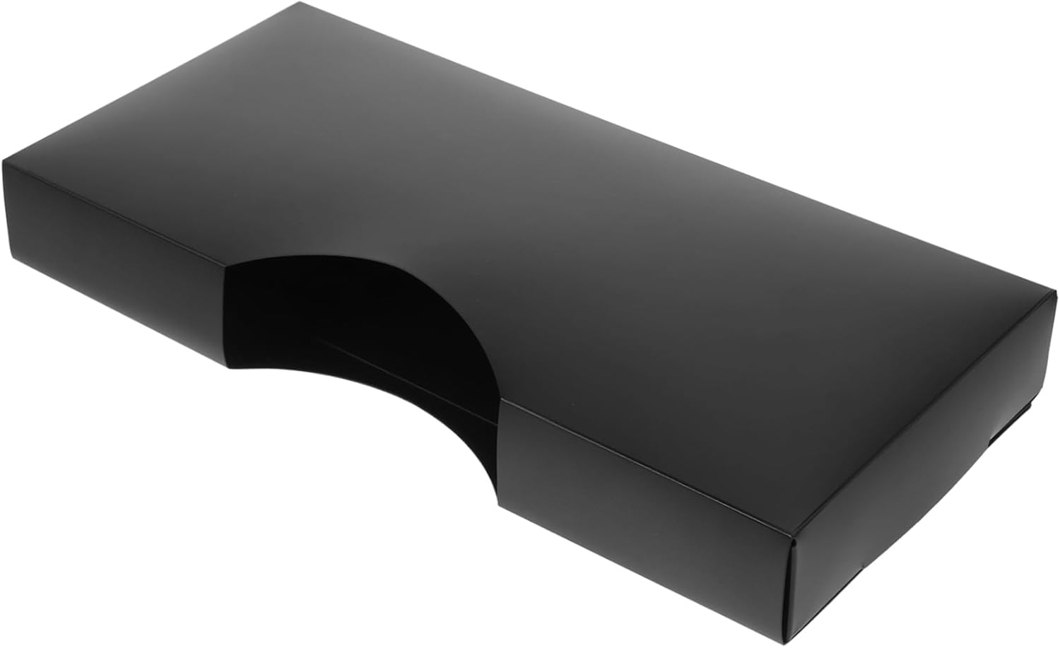 Trash Bag Dispenser and Holder Front Opening Plastic Bag Storage Organizer for Kitchen and Bathroom Reusable Design for Trash and Black