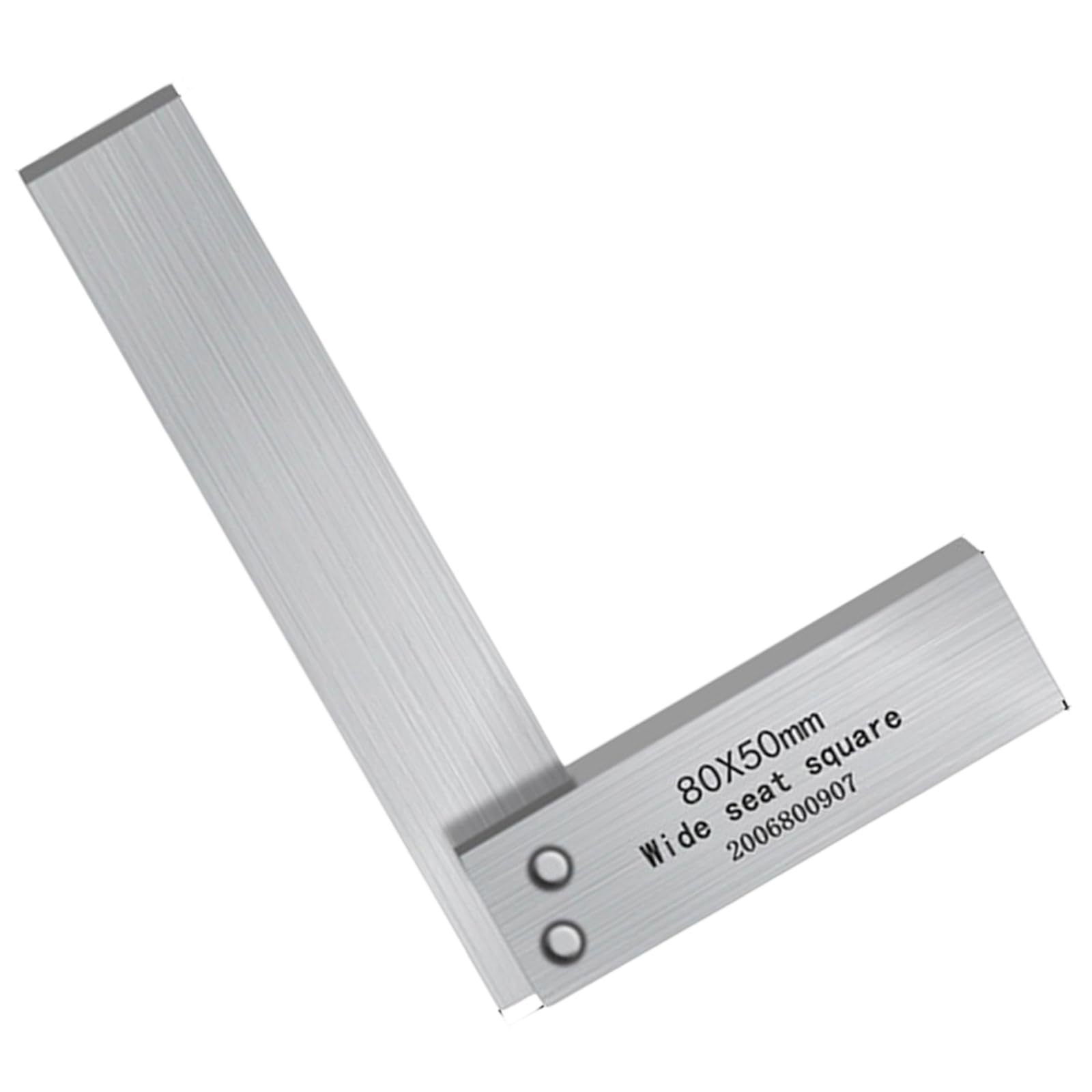 Jazuaiao 80X50mm Upgrades Carbon Steel Right Angles Measuring Tool With Not Slip Base Workshop Measurement Tool For Engineers & Craftsmen Professional Metalworking Square
