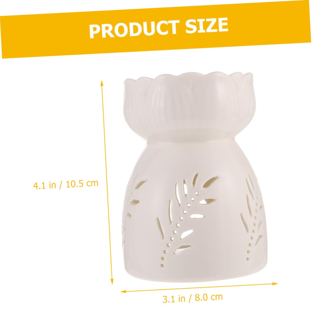 2 Stück Keramik Aromatherapie Duftlampe Hohlgearbeitetes Stabile Tischdekoration Leichtes Aromaöl Handgefertigter Keramik Diffuser für Zuhause und Geschenk