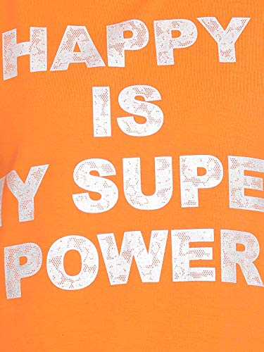 Image of Clovia Women's Cotton Happy is My Superpower T-Shirt