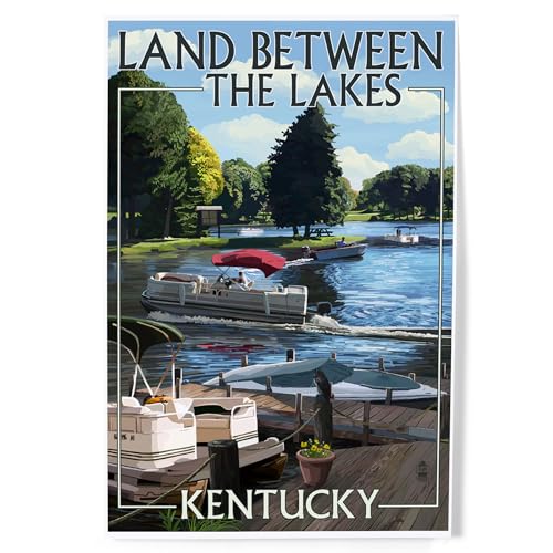 Lantern Press Land Between the Lakes, Kentucky, Pontoon