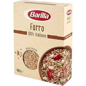 Barilla Farro 100% Italiaanse spelt lekker, gezond en een bron van vezels mediterrane keuken 400 g