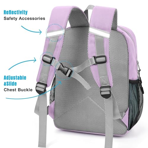 Image of STEAMEDBUN Toddler Backpack Boys and Girls, Kids Backpack Boys Girls, Preschool Kindergarten Daycare Travel Small