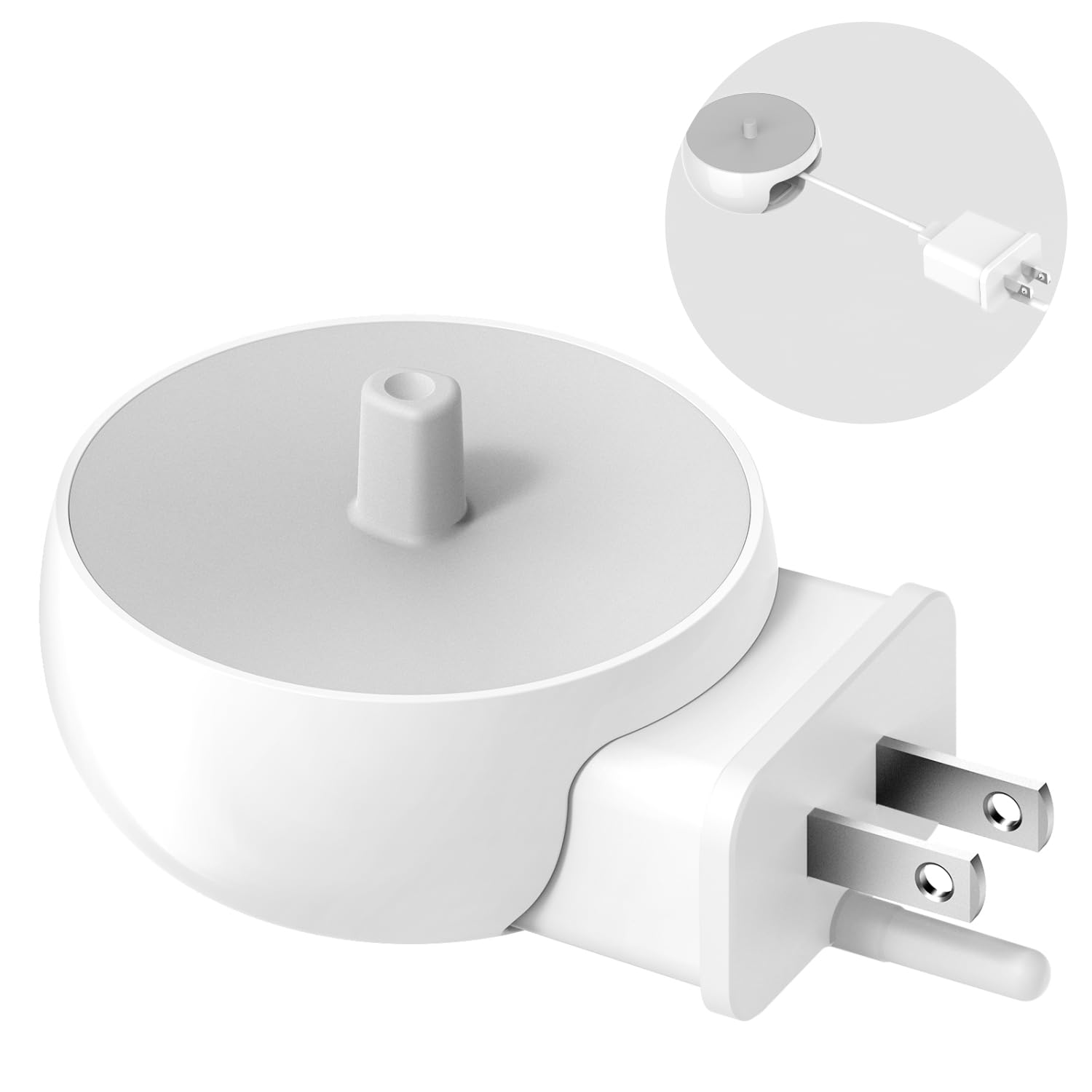 Photo 1 of CoolSmile Wall Charger for Oral-B Electric Toothbrush, White