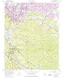 YellowMaps Los Gatos CA topo map, 1:24000 Scale, 7.5 X 7.5 Minute, Historical, 1953, Updated 1975, 26.7 x 22 in - Paper