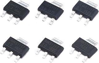 Pack of 100, AMS1117 LM1117 SOT223 3.3V 1A Voltage Regulator New
