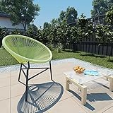La silla Acapulco de polirratán es una combinación perfecta de estilo y funcionalidad. Añade un toque de diversión y comodidad a tu jardín o patio.