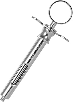 JMU Dental Aspirating Syringe 1.8ml Stainless Steel 1 Pc/Pack