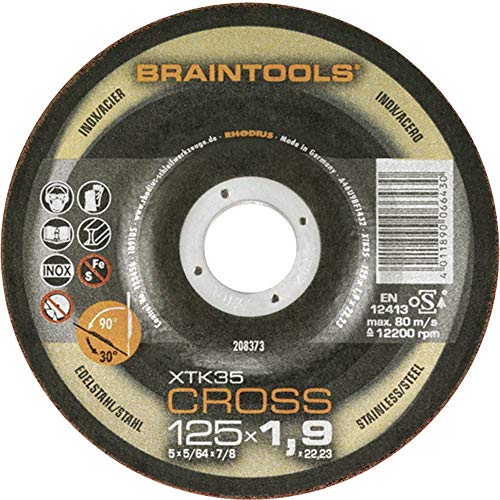 Disque pour tronçonnage et ébarbage 125 mm Rhodius XTK 35 Cover