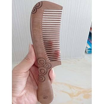 漢方素材の手工按摩櫛 Amazon.co.jp: 中国の伝統工芸櫛彫刻雲模様マホガニー木製櫛