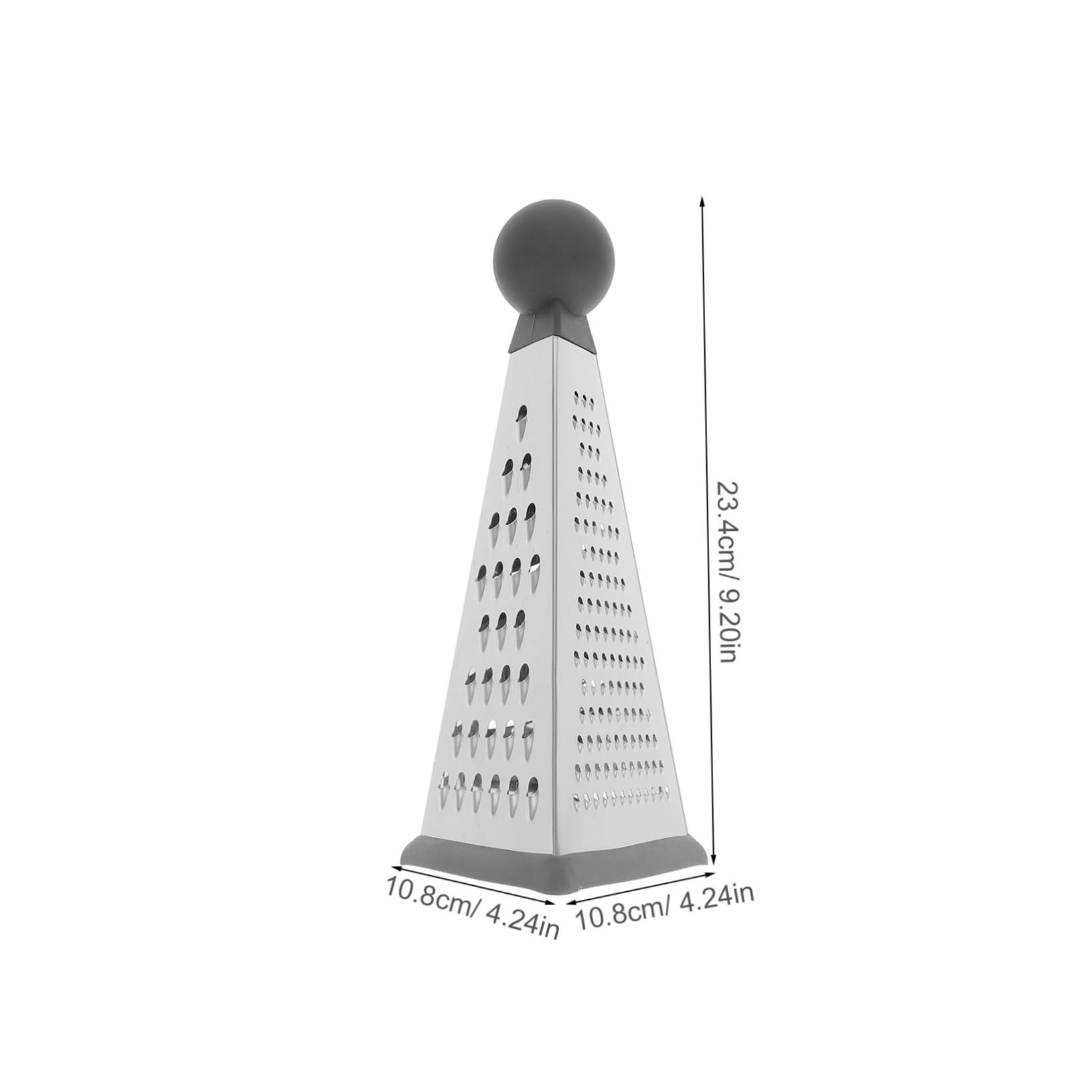 OFFSCH -one Stainless Steel Cheese Spice Grater Kitchen Tool for Shredding Cheese Fruits Vegetables Ginger Chocolates