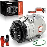 A-Premium A/C Compressor with Clutch Compatible with Toyota Tacoma 3.4L 1995-2004