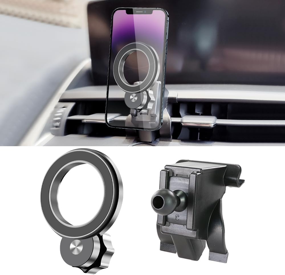 Car Magnetic Phone Mount for Lexus NX 2022 2023 2024 2025 2026 NX250 NX350 NX350h NX450h+ Auto Accessories Best Cellphone Holder Mobile Cradle Cell Phones Navigation Charging Screen Stand