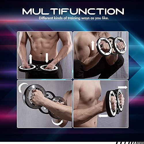 Motofit Multifunctional Rotator Machine 12 Pounds Adjustable Grip For 360 Arm Spinning Rotating Workout - Upper Body Strength, Forearm, Shoulder, Muscle & Boxing Training Home, Gym, & Rehabilitation #TOP6