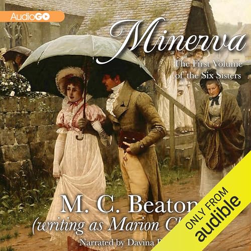 Minerva Audiolibro Por M. C. Beaton arte de portada