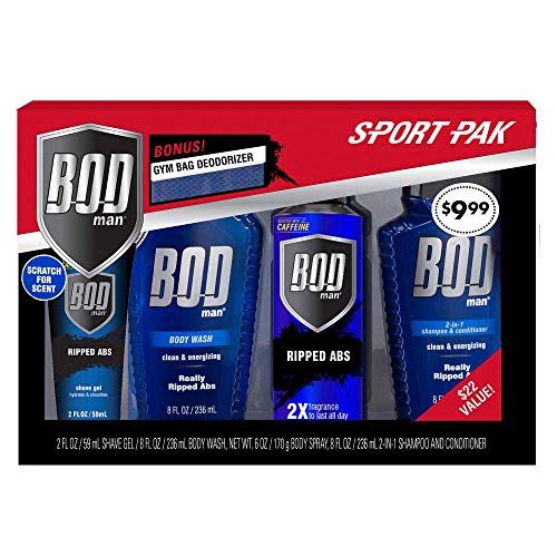 Sport Pak gift set by Bod Man