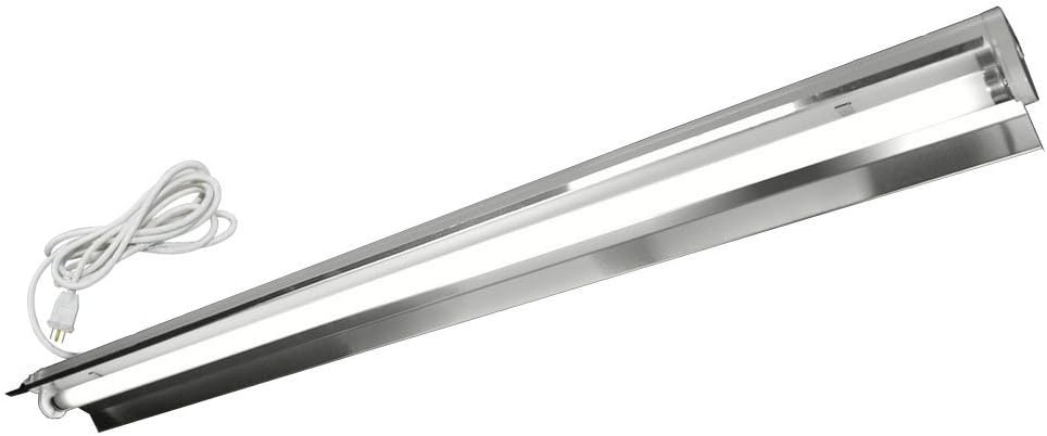 4-Foot High-Output T5 Fluorescent Grow Light Fixture, Bulb Included