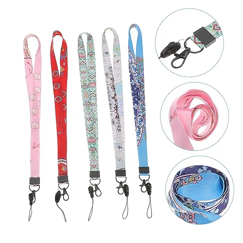 Hoement 5 Peças Pandeiro De Madeira Para Criança Suporte De Telefone Móvel Suporte Para Capa De Tele