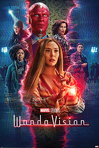 WandaVision - Marvel TV Show Poster (Reality Rift - The Cast) (Size: 24
