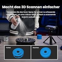 3D-Scan-Spray für 3D Scanning, Sublimation, Blau – Ansicht 3