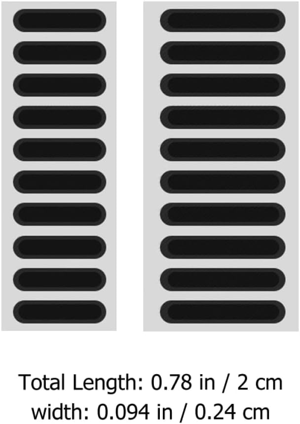 Mikikit 400pcs Mobile Phone Net Stickers Speaker Mesh Adhesive Dust Sticker Phone Accessories