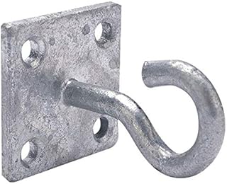 Hook on Plate Galvanised M6 50 x 50