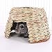 Ware Manufacturing Natural Willow and Grass Pet Hut for Small Pets, Large