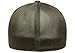 Flexfit Melange UniPanel Trucker Cap, Olive, Large/XLarge
