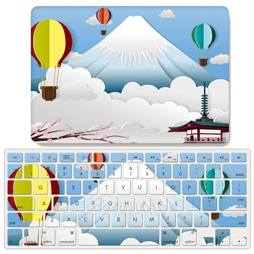 Funda dura MacBook Retina 12 A1534 contra arañazos con tapa de teclado JZ Love